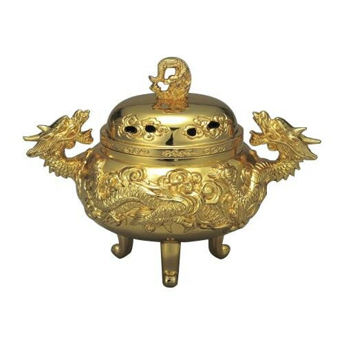 高岡銅器 龍神香炉　160-09