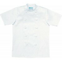 アプロン　コックコート(スタンダード)　高機能　コックコート半袖　O-157対応制菌加工　412-70(3.0)