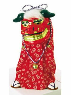 P-1260-L 立獅子 R・赤