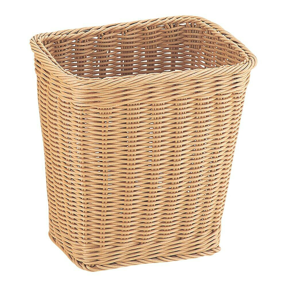 Rattan - PP Rattan PPラタン 角型トラッシュボックス 小型 アイボリー CF-609-IV 01060901