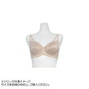 TAMURA Yauco 総レース背付きノンワイヤーフルカップブラジャー TYB55 フラックスベージュ D85(4)