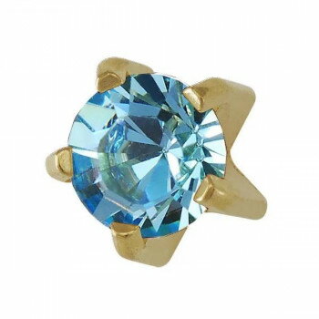 JPS セイフティピアッサー 耳用ロングタイプ シャンパンゴールド(純チタン処理医療用ステンレス) 3月 7..