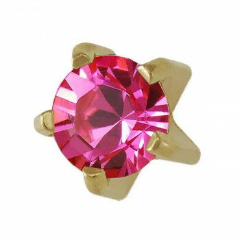 JPS セイフティピアッサー 耳用ロングタイプ シャンパンゴールド(純チタン処理医療用ステンレス) 10月 7M110ZL