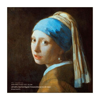 トレシー 名画シリーズ 19×19cm A1919P-MEIGA M2 真珠の耳飾の少女