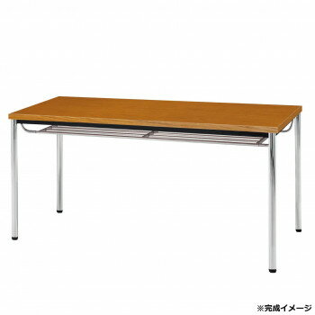 藤沢工業(TOKIO)　ミーティングテーブル　TDW-1275TM チーク