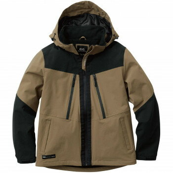 桑和 0284-00 防水防寒ブルゾン 6Lサイズ ライトブラウン(87) G.G.