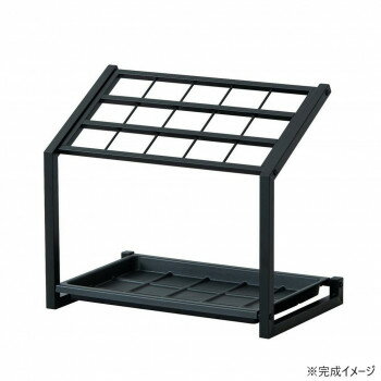 15マス傘立て BK・ブラック NK-7220BK