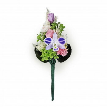 お供え用 蘭入りプリザーブド仏花 プリザーブドフラワー 愛梨(あいり) C33820