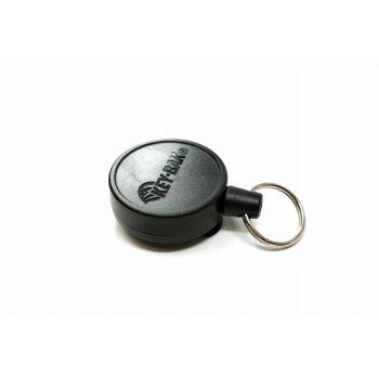 KEY-BAK ベルトクリップ式キーリール 6 90cm ミドルサイズ ブラック(4)