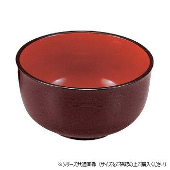 福井クラフト　TA5.5千筋多用鉢 溜内朱 38021620