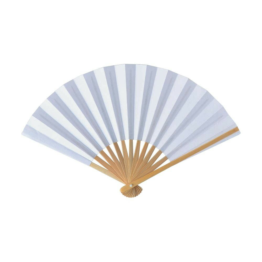 扇子　白扇子　女物細骨　白竹 SC11