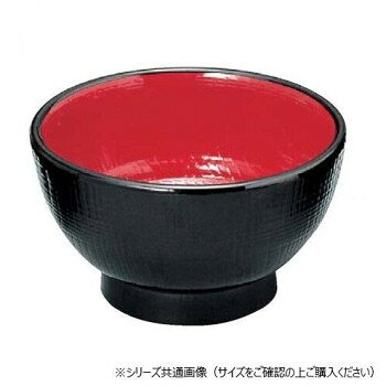 福井クラフト　耐A長寿木目丼大黒内朱大H90 21080100