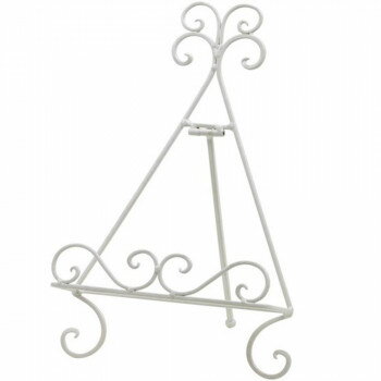 エスジーワンダーゾーン アイアンイーゼルスタンド三角L白 514-004W