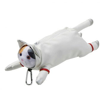 宇宙服を着た猫のペンケース宇宙服を着た猫のペンケースです。カラビナ付きなのでバッグに付けることもできます。※生地色が多少異なる場合があります。ご了承ください。サイズW12×L30×H9.5cm個装サイズ：12.0×30.0×9.5cm重量個装重量：70g素材・材質PU生産国中国fk094igrjs