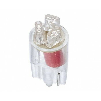 M＆Hマツシマ Lビーム(1個) 12v ウエッジ中 ホワイト 3LED 拡散タイプ L705F WH