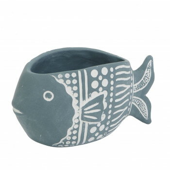 Bowl - 村田屋産業 フィッシュポット Blue 16202