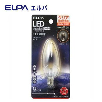 常夜灯、電飾、サイン用照明などに。光源にはLEDを使用していますので、消費電力が少ない省エネタイプです。サイズ全長79×外径26mm個装サイズ：15×7×3cm重量8g個装重量：19g素材・材質ガラス仕様■交流電源:100V 50/60Hz共用■口金:E12■定格入力電流:0.006A■定格消費電力:0.5W■設計寿命:約30000時間■全光束:15lm■光色:電球色相当■屋内用生産国台湾fk094igrjs