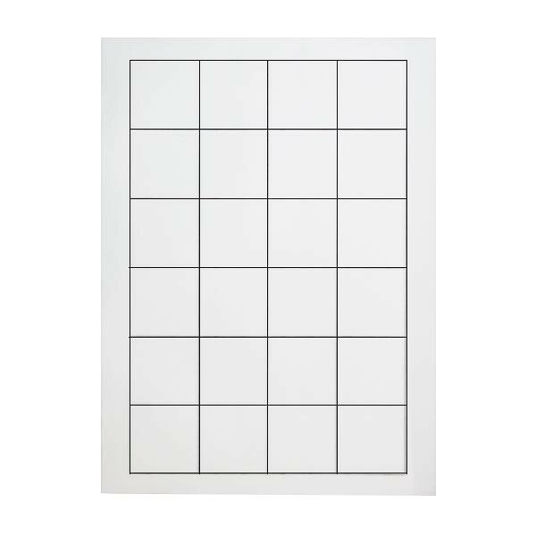 罫入半紙　道風　升目　100枚 PK35