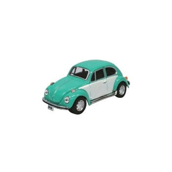 ホンウェル 1/43スケール VW ビートル ライトブルー/ホワイト 410542(3)