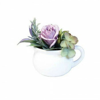 おすすめ陶器のポットがおしゃれなインテリアグリーンです。サイズ幅11×奥行10×高さ11cm個装サイズ：12×11.2×10.7cm重量個装重量：180g素材・材質葉:ポリエステル器:陶器仕様光触媒加工消臭抗菌生産国部材:中国、加工:日本f...