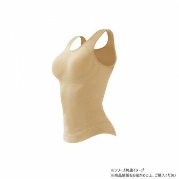 ゆる圧タンクトップ S-M ベージュ