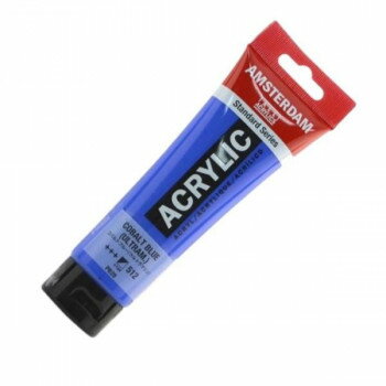 ターレンス アムステルダムアクリリックカラー120ml 512 コバルトブルー(ウルトラマリン) 464963