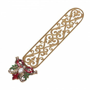 読書のお供にどうぞ!本を開くのが楽しみになるおしゃれなブックマークです。※お使いのPCモニターの設定によって、実際の商品と色味が若干異なる場合がございます。ご了承ください。サイズW45×H175×D10mm個装サイズ：1×19.9×5.7cm重量個装重量：70g素材・材質ブラス生産国中国fk094igrjs