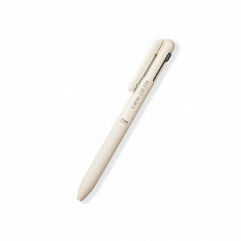 ぺんてる カルム2色+S 035 ベージュ軸 BXAW333H 1本入