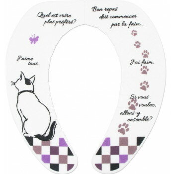 ミネット 置くだけ便座シート　ヨコズナクリエーション