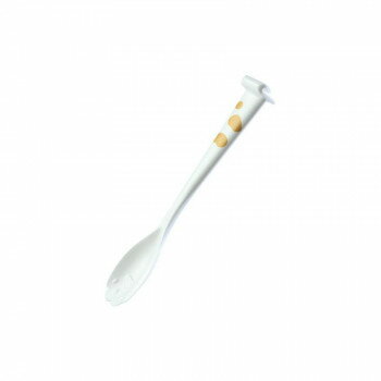 田辺金具 オープナー付にゃんこスプーン 白たま