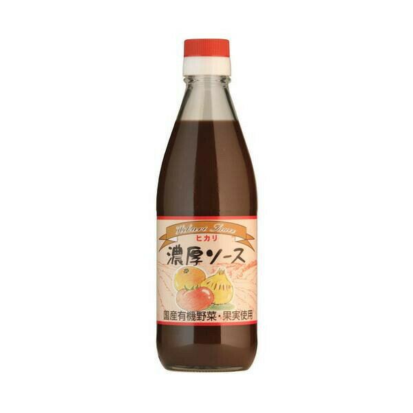 光食品 濃厚ソース(国産有機野菜・果実使用) 360ml×(15本×2)