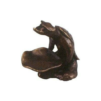 高岡銅器 銅製香立　和雲作　香立　河童　136-01