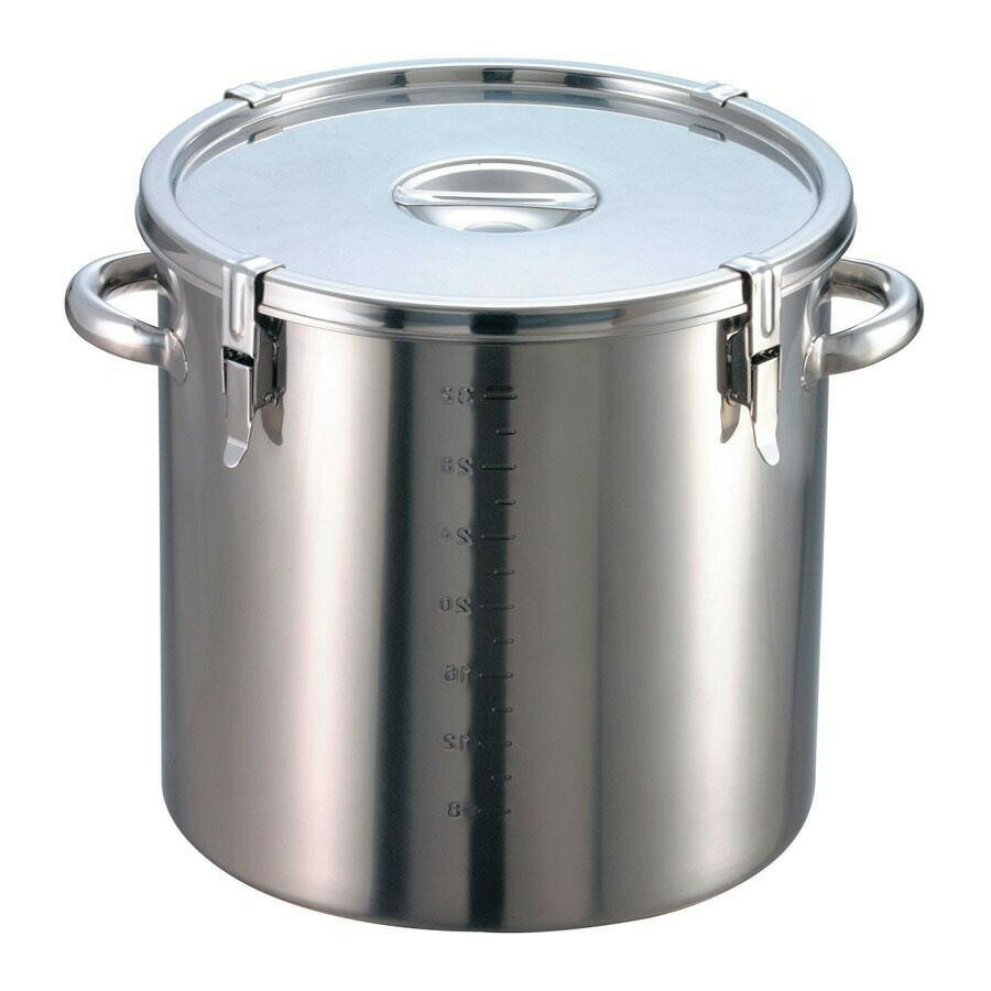 EBM 18-8 パッキン寸胴鍋(目盛付)39cm 手付 8044500(3)