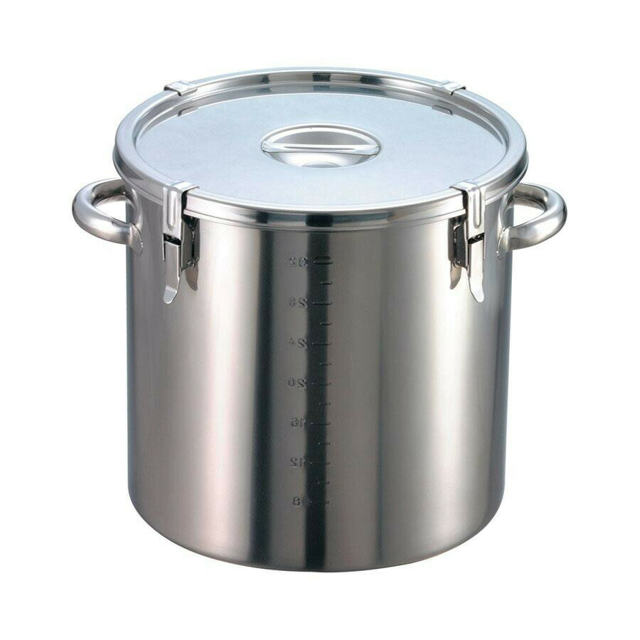 EBM 18-8 パッキン寸胴鍋(目盛付)45cm 手付 8044700