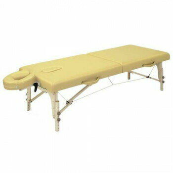 高田ベッド製作所 カルロス70 (木製ポータブルベッド) 幅70×長さ183×高さ45/65cm(高さ調節機能付き) アイボリー TB-209-02