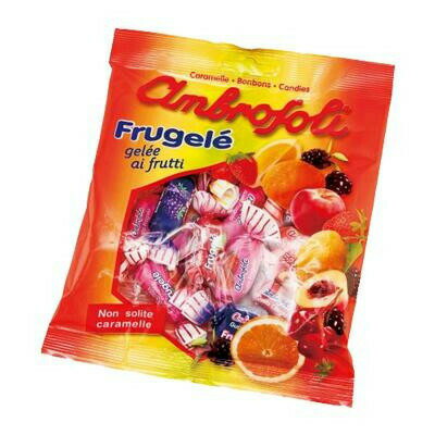 ambrosoli(アンブロッソリー)　フルーツゼリー　袋入　130g×20袋(4)