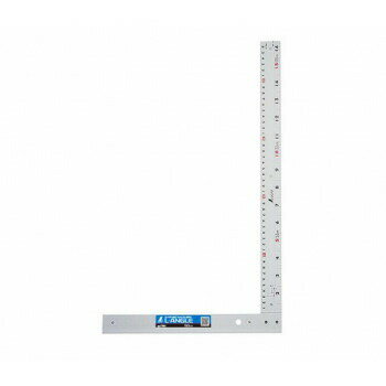 おすすめ材料に当てるだけで直角が出せます。アルミとステンレスの貼り合わせにより、軽くて丈夫です。サイズ500(40)×330(35)×20(5)mm個装サイズ：53×36×3cm重量560g個装重量：780g素材・材質アルミ、ステンレス仕様直角度:500mmにつき0.5mm以下目盛:尺相当:1尺6寸4分相当 メートル:46cm突き当て高さ:8.8mm生産国日本fk094igrjs