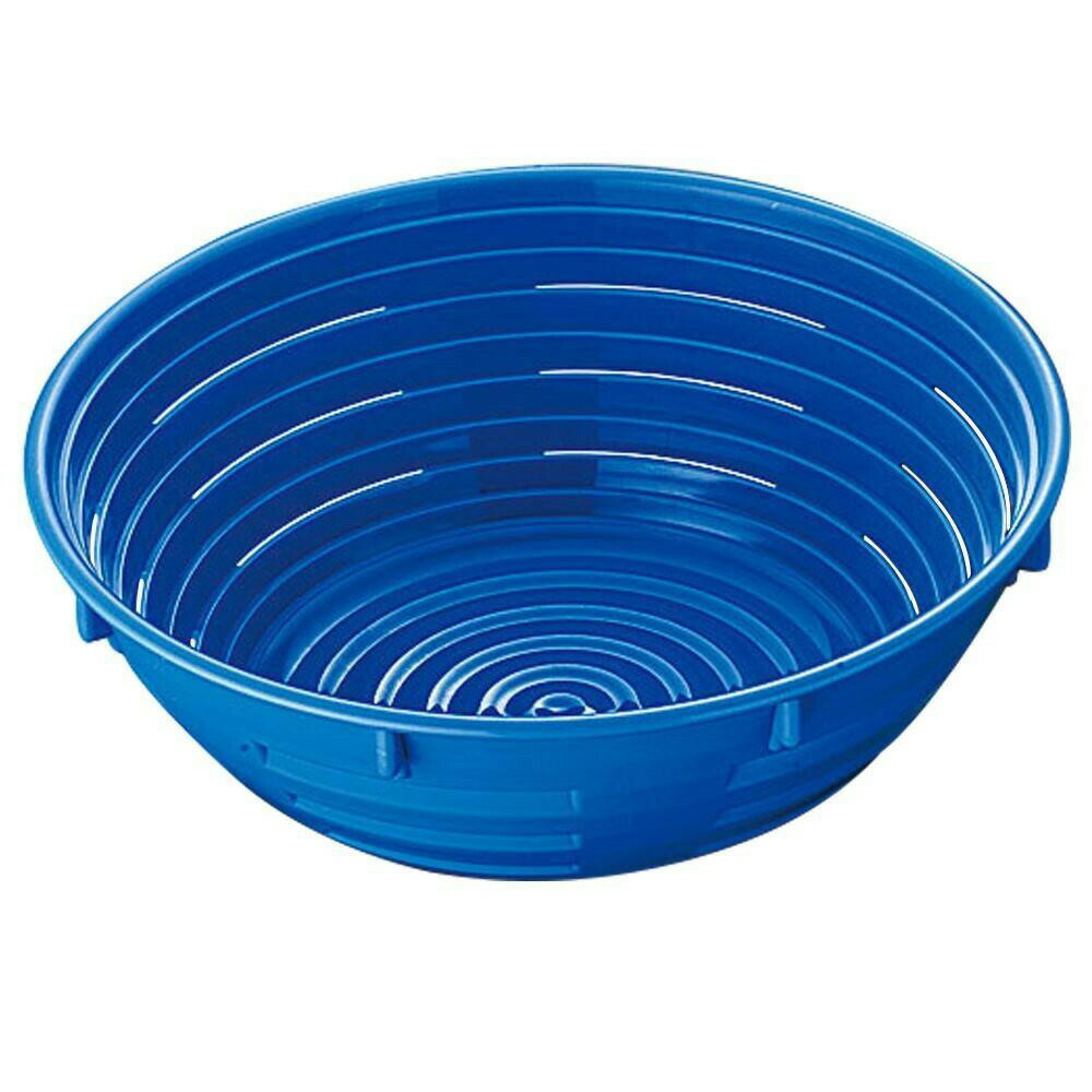 遠藤商事 サーモハウザー 醗酵カゴ丸型 (ポリプロピレン) 48729 ブルー WHT11