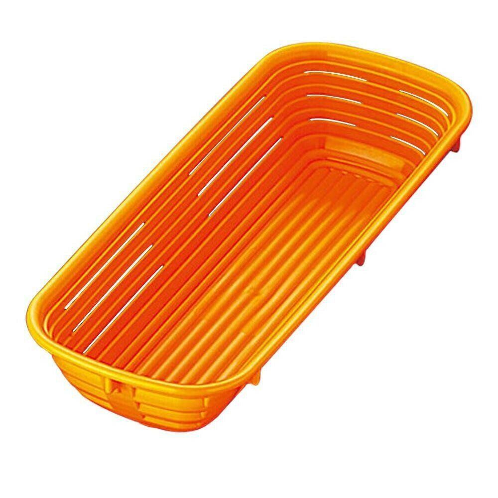 遠藤商事 サーモハウザー 醗酵カゴ長角型(ポリプロピレン) 48769 オレンジ WHT15