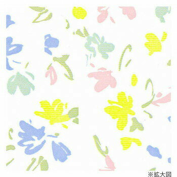 シモジマ HEIKO(ヘイコー) 002302300 包装紙 半才 ペールフラワー 100枚入