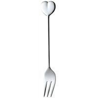 elfin(エルフィン)　ハートスプーン＆フォーク　ヒメフォーク　120mm 12本セット　004539