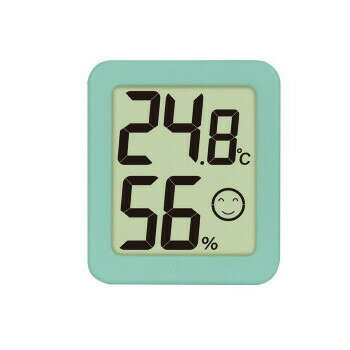 シンワ測定 デジタル温湿度計 環境チェッカー ミニ ミント 73246