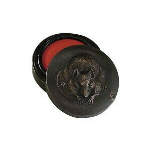 高岡銅器 銅製小物　高村光雲原型　肉池　宝鼠　オハグロ　54-18