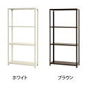 スマートラック NSTR-664 間口900×奥行300×高さ1800mm 4段 ホワイト