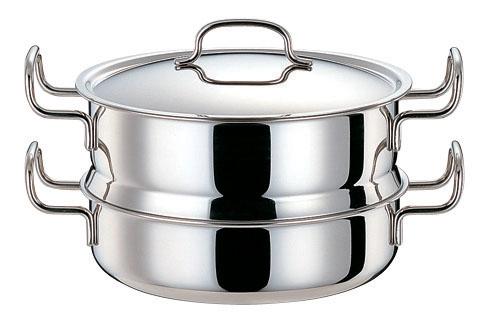 ジオ・プロダクト　蒸し器付鍋　25cm　6220-006009