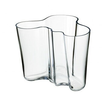 Vases - （A） Iittala アルヴァ・アアルトコレクション ベース 160mm クリア 1007041