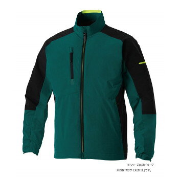 Coach Jackets - 桑和 7524-00 防寒ブルゾン(ストレッチ.制電) 5Lサイズ ダークG(109) G.G.