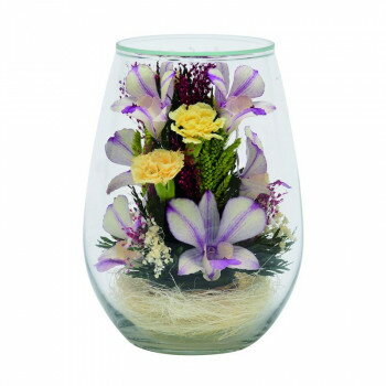 Flowers For Buddha - 灯(ともしび) ボトルフラワー パープル 57g3007500007