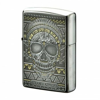 ZIPPOライター アステカンスカル フェイス 80054