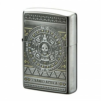 ZIPPOライター アステカンスカル 石盤 80055